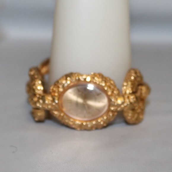 Rare Vintage CARAN Swiss Made 12 Jewels Art Deco Watch Bracelet main image 9